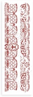 Трафарет "Barocci", Бордюр 1, 10 х 32 см, Б-054 - «Таир»