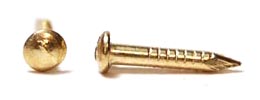 Мини гвоздь (золото) 2x8 мм (ШКМ8.0.3) - «Таир»