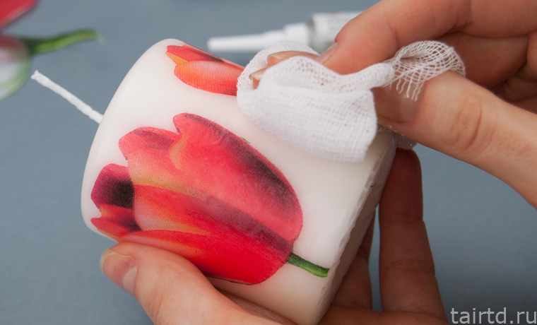 дизайн бутылки к 8 марта