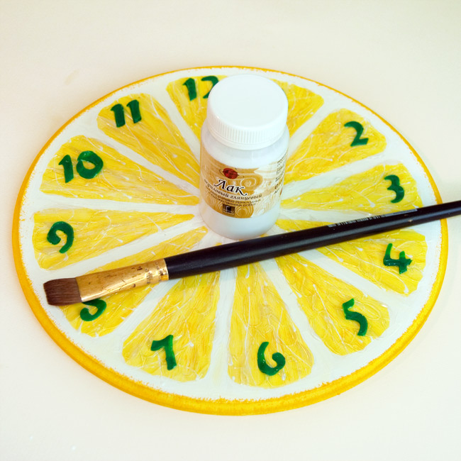 Часы Лимон