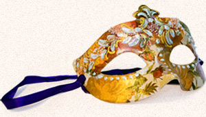 Новогодняя маска