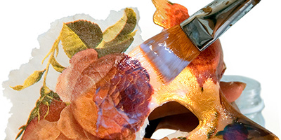 новогодняя маска, моделирующая гель-паста