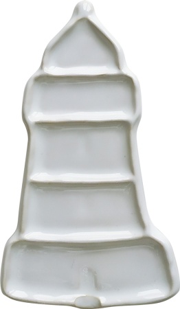 Палитра художественная керамическая, "Like Palitra", "МАЯК" 14,5 х 8,5 х 1 см - «Таир»