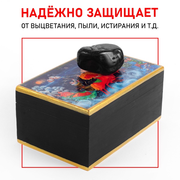 Лак универсальный акриловый глянцевый, банка 100 мл - «Таир»