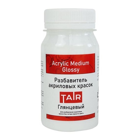 Разбавитель акриловых красок №1 Глянцевый, банка 100 мл - «Таир»