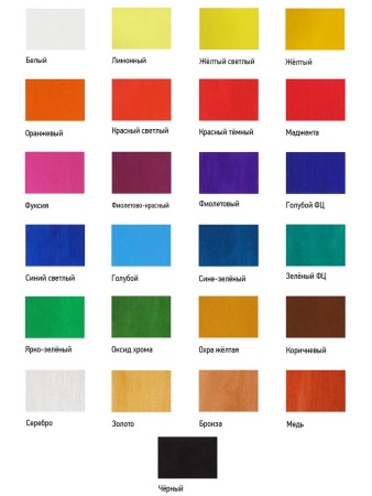 Медь, краска "Акрил-Хобби", 250 мл - «Таир»