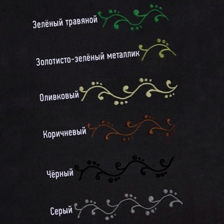 Чёрный, контур по ткани и коже, туба 20 мл - «Таир»