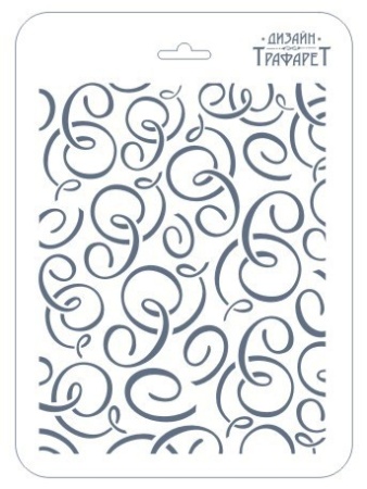 Трафарет для творчества "Трафарет Дизайн", Фоны, 16 x 22 см, ФН-32 - «Таир»