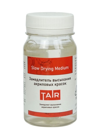 Замедлитель высыхания акриловых красок, банка 100 мл - «Таир»