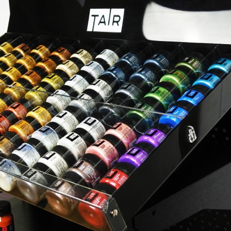 Торговое оборудование "TAIR", Подставка для банок 20 мл и 50 мл, Универсальный модуль - «Таир»