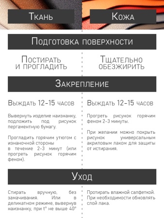 Набор акриловых красок по коже и ткани, "TAIR", 50 мл, 27 цветов - «Таир»