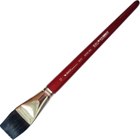 Кисть "Арт Авангард" из синтетики имитации белки (белка эко), Плоская №12 Арт Авангард на сайте ТАИР