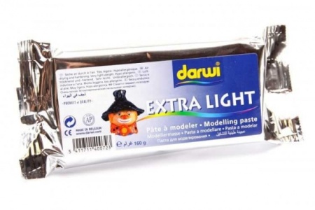 Паста самоотвердевающая "Darwi Extra Light", Белая, 160 г - «Таир»