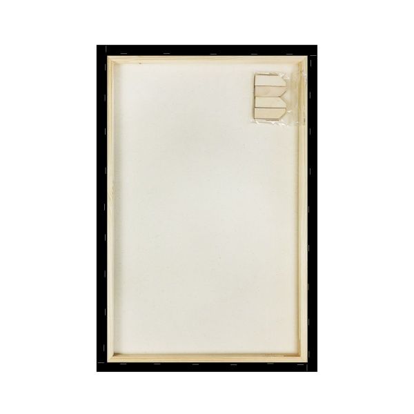 Холст на подрамнике, "TAIR", хлопок, чёрный акриловый грунт, 270 г/м, 40 х 60 см - «Таир»