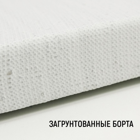 Холст на подрамнике, "TAIR", лён, акриловый грунт, 480 г/м2, 40 х 40 см - «Таир»