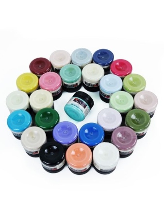 Набор акриловых красок Акрил Де Люкс, "TAIR", 20 мл, 27 цветов - «Таир»