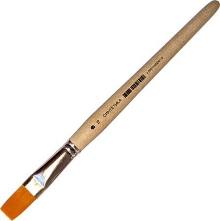 Кисть из синтетики для хобби, "Арт Авангард", Плоская №16 Арт Авангард на сайте ТАИР