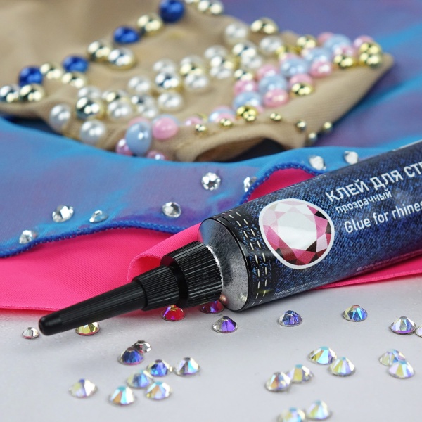 Клей для страз прозрачный, туба 20 мл - «Таир»