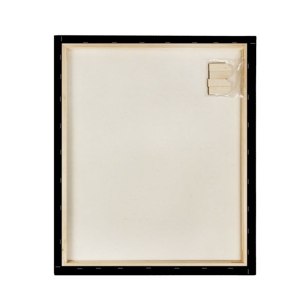 Холст на подрамнике, "TAIR", хлопок, чёрный акриловый грунт, 270 г/м, 50 х 60 см - «Таир»