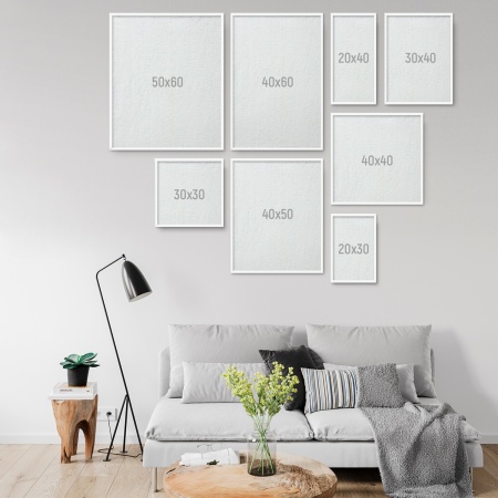 Холст на подрамнике, "TAIR", лён, масляный грунт, 480 г/м2, 30 х 40 см - «Таир»