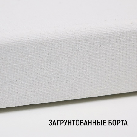 Холст на подрамнике, "TAIR", хлопок, акриловый грунт, 270 г/м2, 30 х 60 см - «Таир»