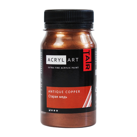 Художественные акриловые краски Старая Медь, краска "Акрил-Арт", банка 100 мл на оптовом сайте бренда ТАИР