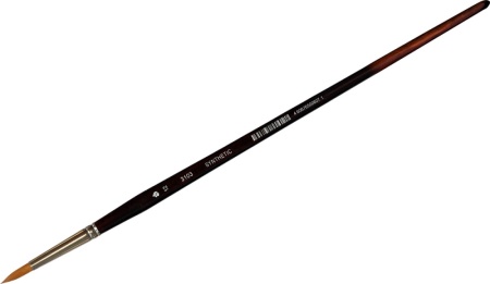 Кисть из синтетического волоса, профессиональная, "Арт Авангард", удлинённая ручка, Круглая №12 Арт Авангард на сайте ТАИР