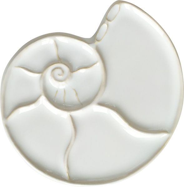 Палитра художественная керамическая, "Like Palitra", "АMMОНИТ" 14 х 14 х 1 см - «Таир»