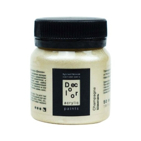 Шампань, краска "Деколор", банка 50 мл - «Таир»