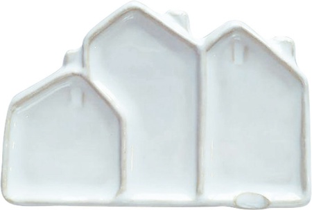 Палитра художественная керамическая, "Like palitra", "ДАЧНЫЕ ДОМИКИ" 12 х 8 х 1 см - «Таир»