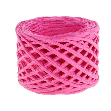 Шпагат декоративный, цвет ярко-розовый 0,2 см х 40 м, 911953 - «Таир»