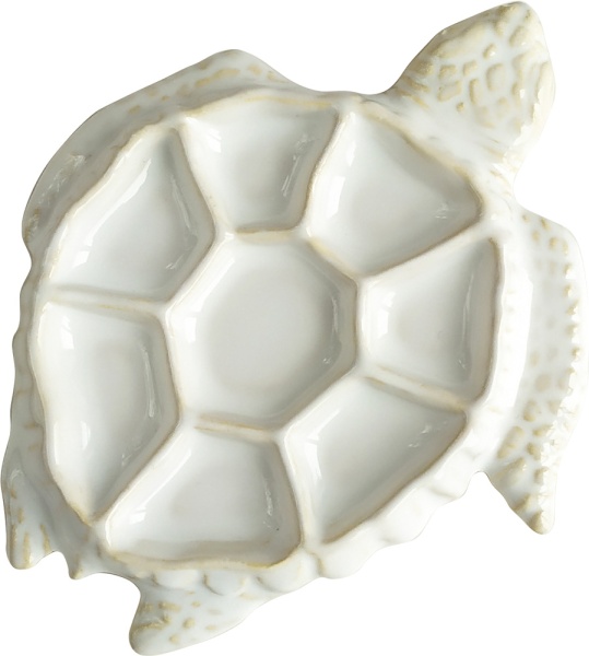 Палитра художественная керамическая, "Like Palitra", "ЧЕРЕПАШКА мини" 14,5 х 12 х 1 см - «Таир»