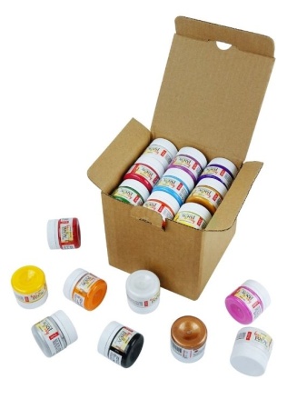 Набор акриловых красок Акрил-Хобби, "TAIR", 20 мл, 27 цветов - «Таир»