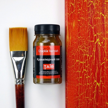 Лак кракелюрный, банка 100 мл - «Таир»