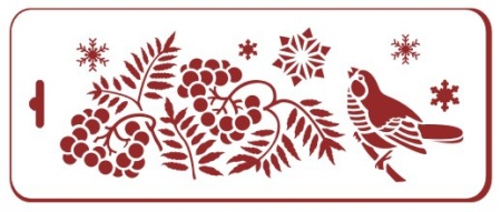Трафарет для творчества "Трафарет Дизайн", Новый год, 22 х 31 см, НГб-30 - «Таир»