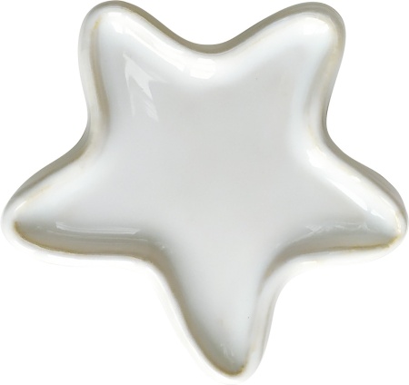 Палитра художественная керамическая, "Like Palitra", "ЗВЕЗДОЧКА" 10 х 10 х 1 см - «Таир»