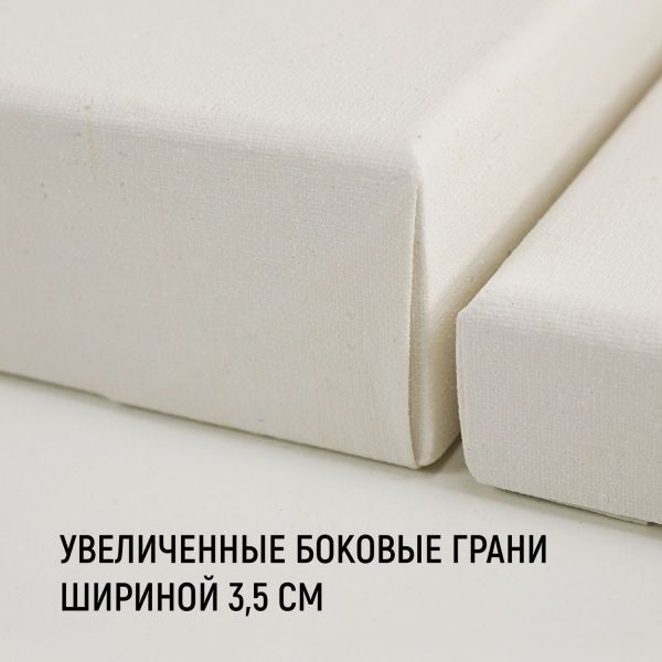 Холст 3D на подрамнике, "TAIR", хлопок, акриловый грунт, 270 г/м2, 50 х 60 см - «Таир»