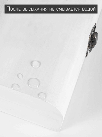 Грунт акриловый для декупажа белый, банка 100 мл - «Таир»