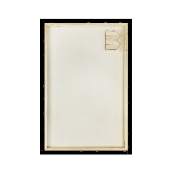 Холст на подрамнике, "TAIR", хлопок, чёрный акриловый грунт, 270 г/м, 40 х 60 см - «Таир»