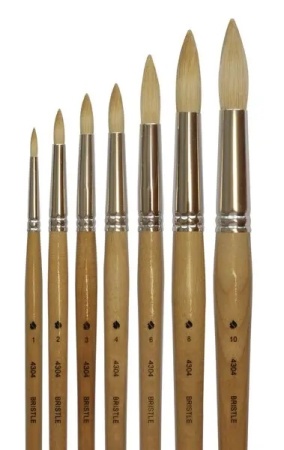 Кисть из щетины для хобби, "Арт Авангард", Круглая №12 Арт Авангард на сайте ТАИР