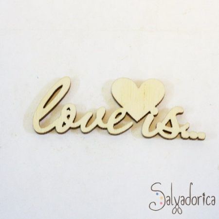 Слова "Love Is…" №2 450мм - «Таир»