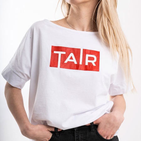 Красная светлая, краска акриловая по ткани и коже, банка 50 мл - «Таир»