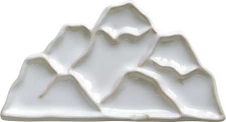 Палитра художественная керамическая, "Like Palitra", "ГОРЫ" 16 х 9 х 1 см - «Таир»