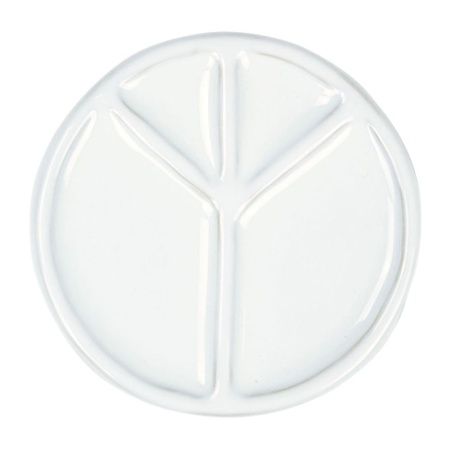 Палитра художественная керамическая, Like Palitra, "ПАЦИФИК" 11 х 11 х 1 см - «Таир»