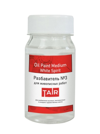 Разбавитель №3 Уайт-спирит, банка 100 мл - «Таир»