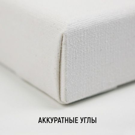 Холст на подрамнике, "TAIR", хлопок, акриловый грунт, 270 г/м2, 50 х 60 см - «Таир»