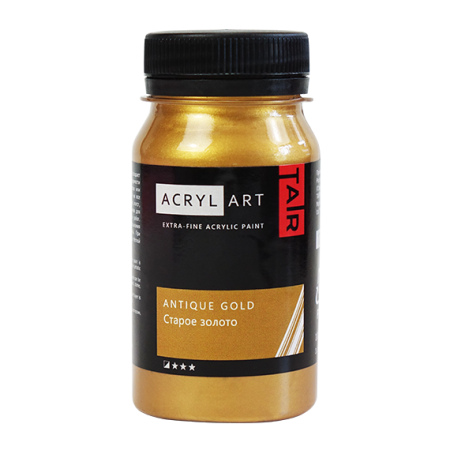 Художественные акриловые краски Старое Золото, краска "Акрил-Арт", банка 100 мл на оптовом сайте бренда ТАИР