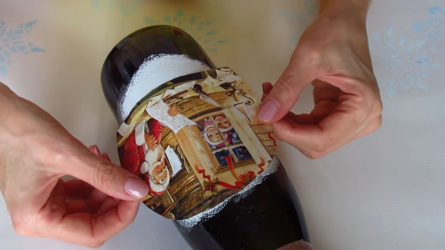 Новогодний декор бутылки: как необычно украсить шампанское
