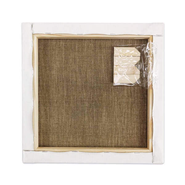 Холст на подрамнике, "TAIR", лён, масляный грунт, 480 г/м2, 30 х 30 см - «Таир»