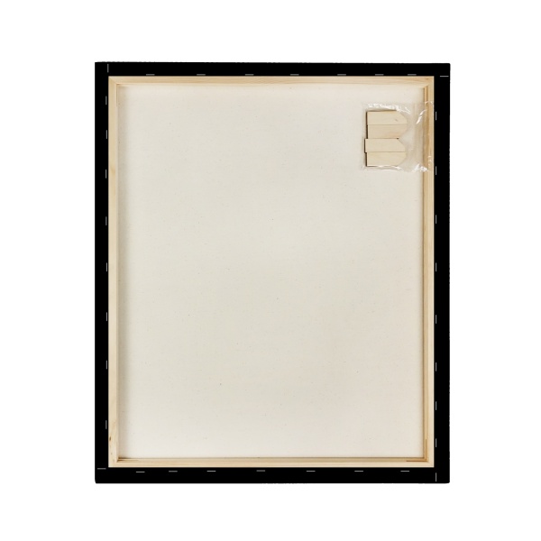 Холст на подрамнике, "TAIR", хлопок, чёрный акриловый грунт, 270 г/м, 50 х 60 см - «Таир»